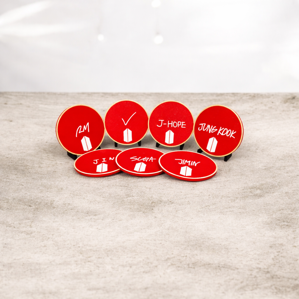 BTS Coaster Set