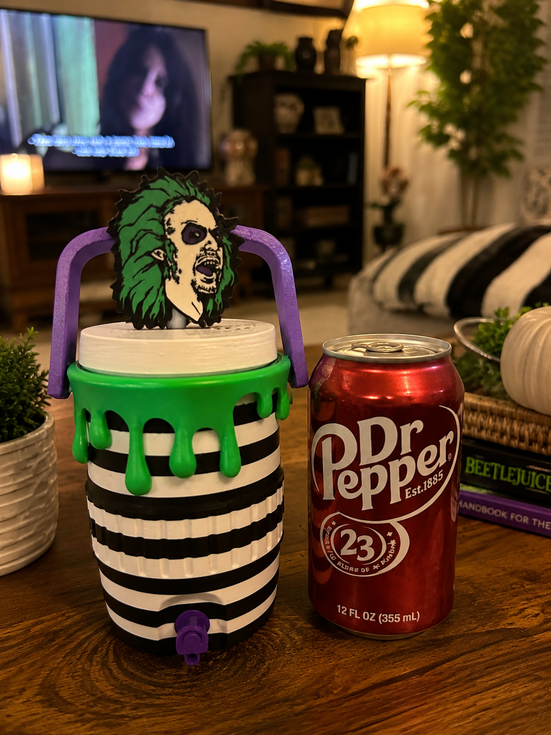 Beetlejuice Can Holder