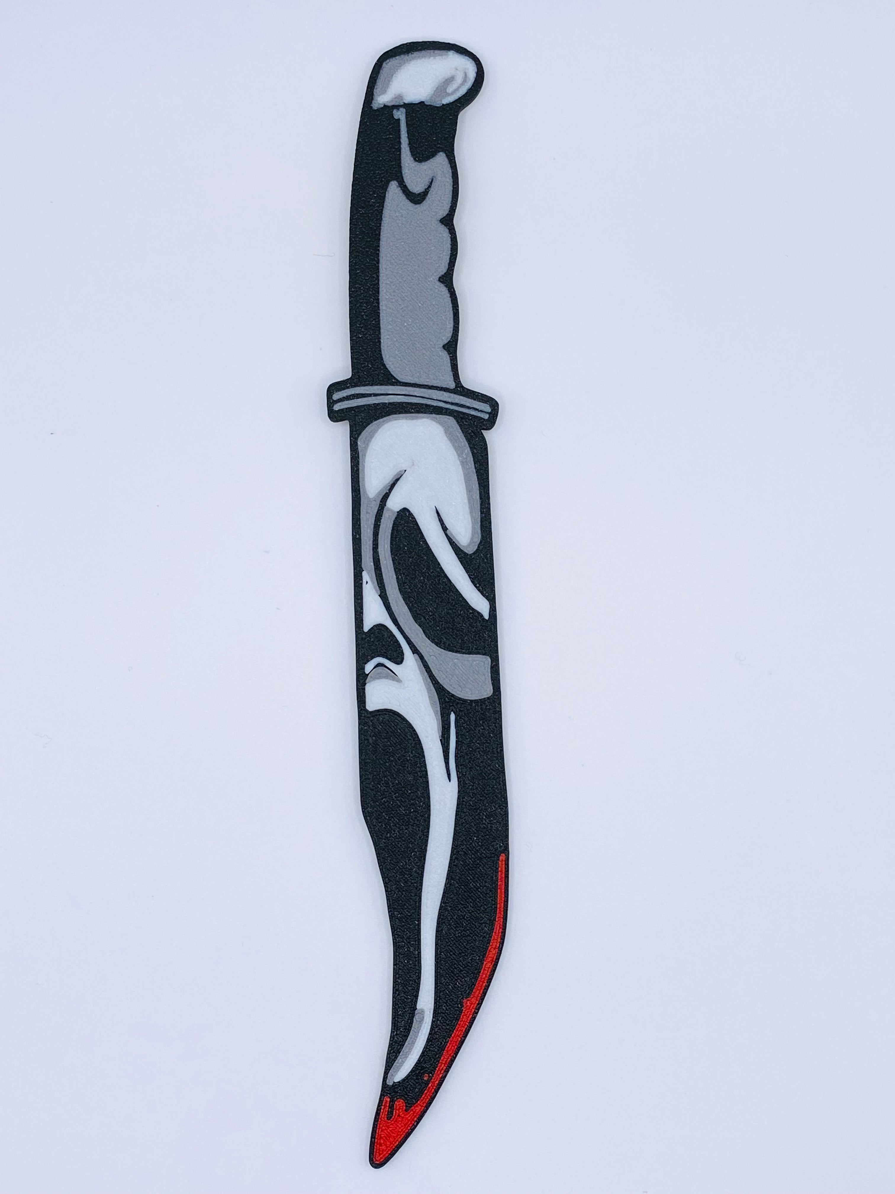 Ghostface Knife Bookmark