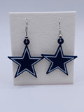 Dallas Cowboy Star Earrings