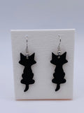 Black Cat Earrings