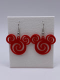 Mickey Swirl Earrings