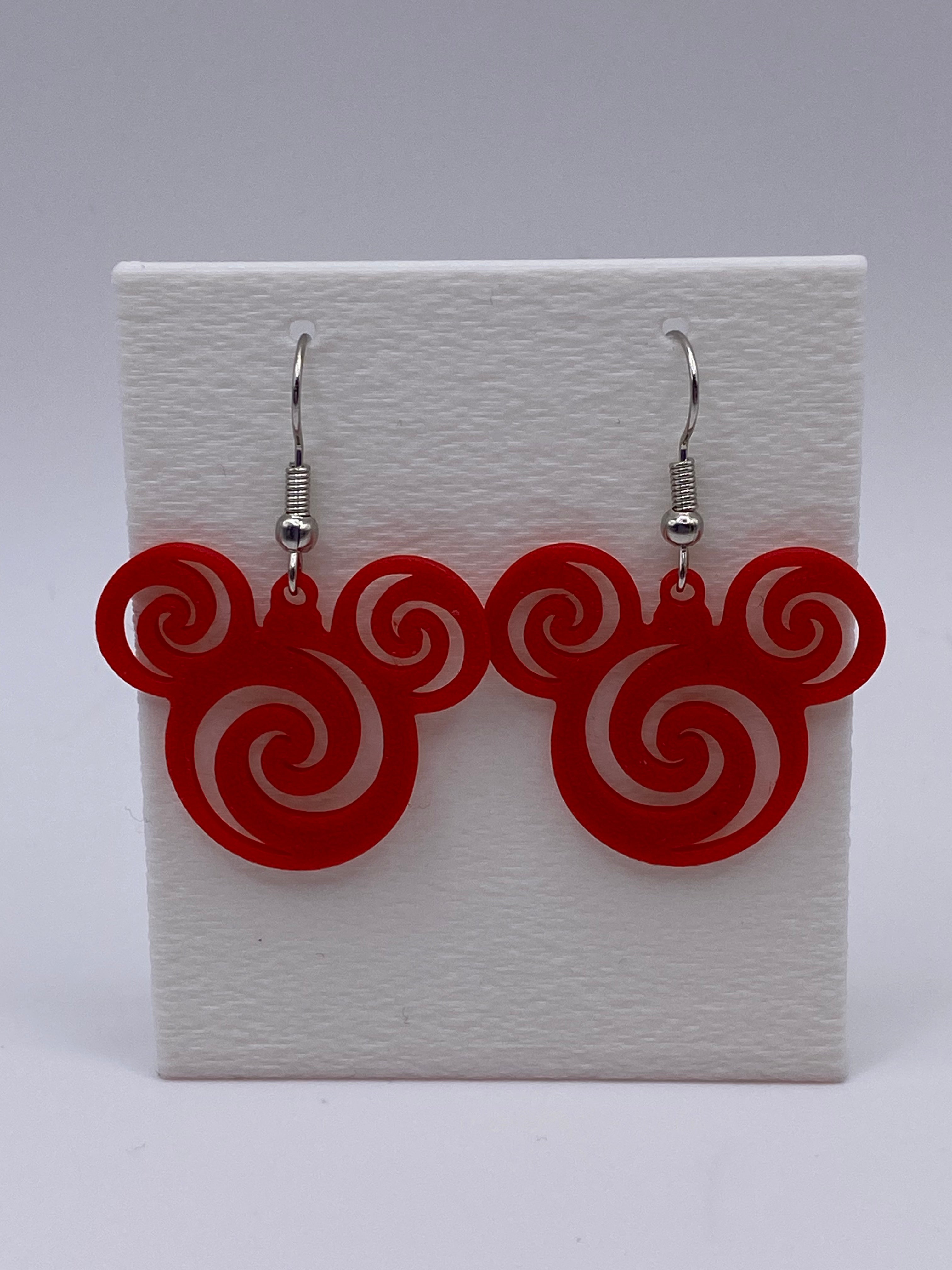 Mickey Swirl Earrings