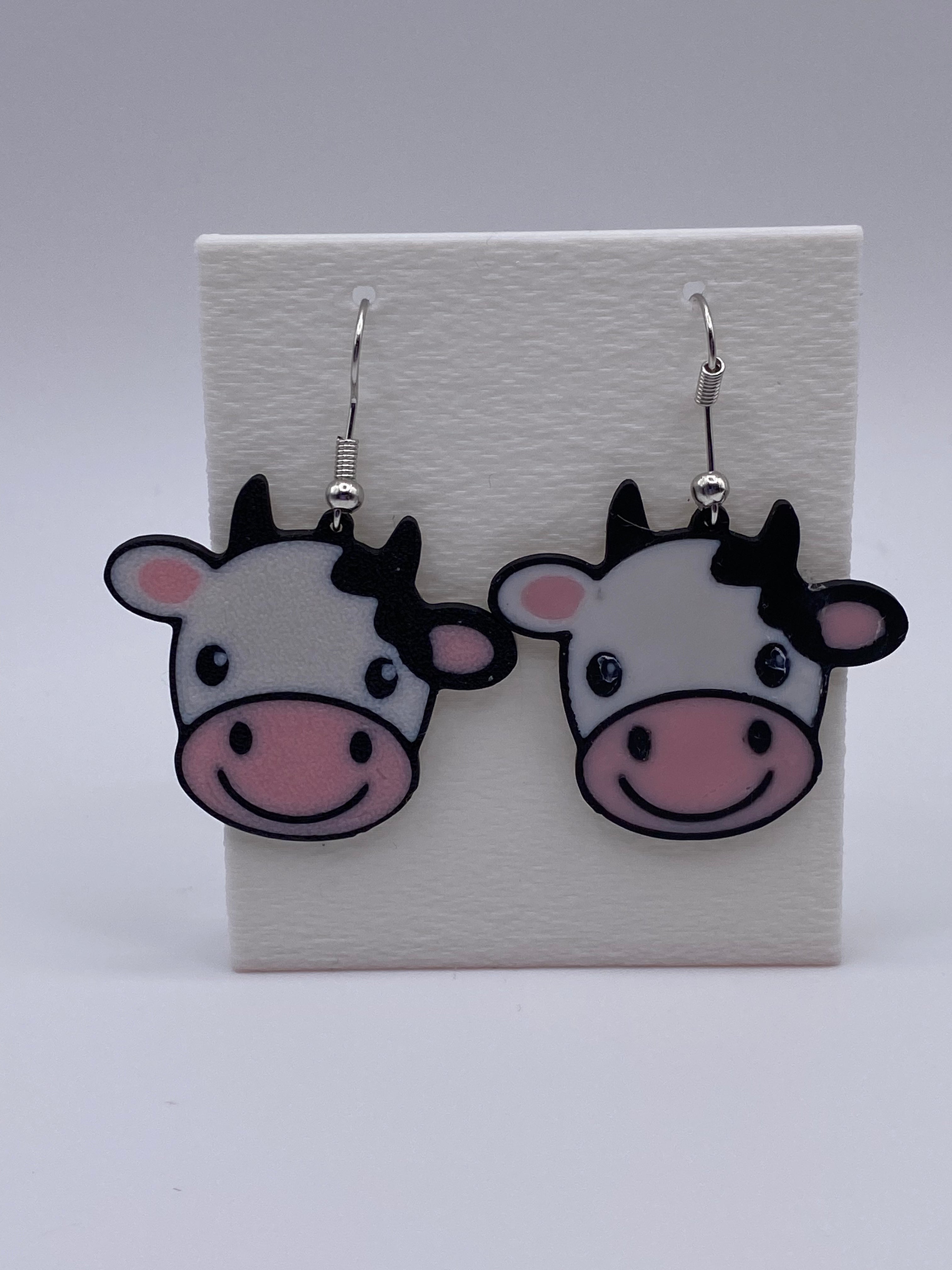 Cow Earrings