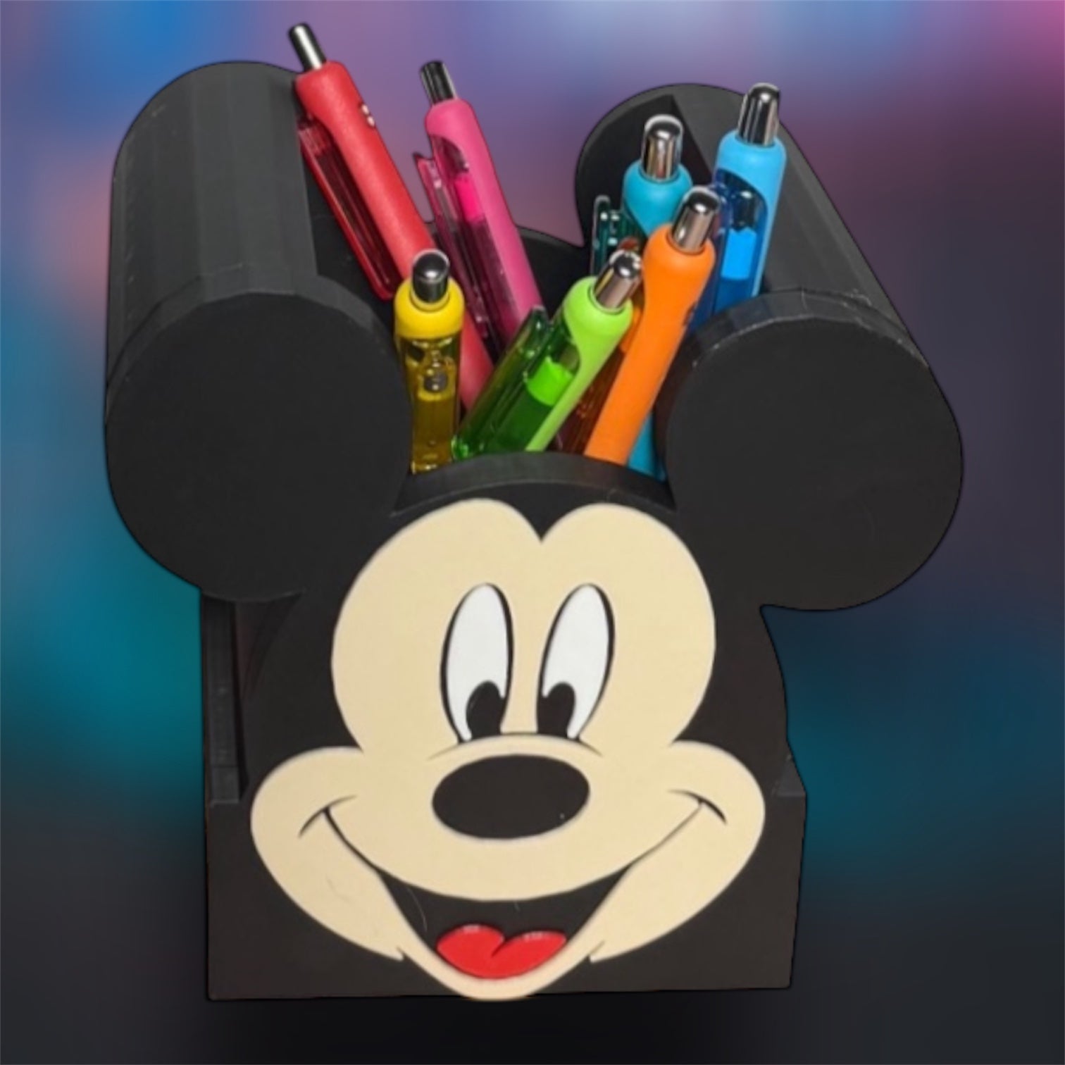Mouse Face Pen Holder