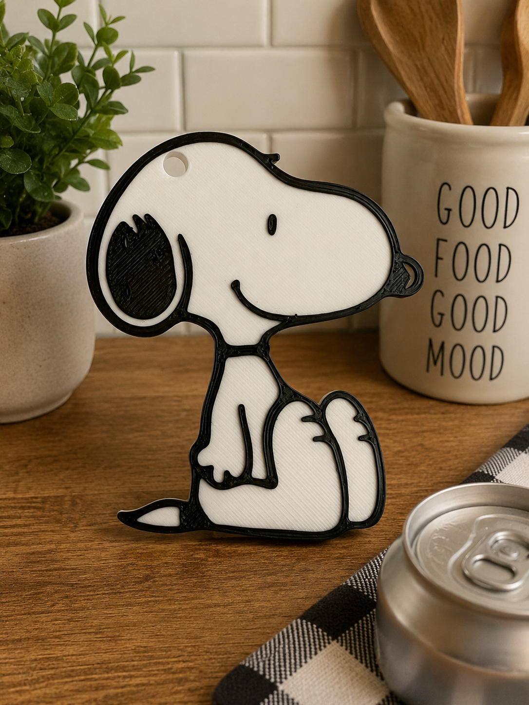 Snoopy Can Tab Opener