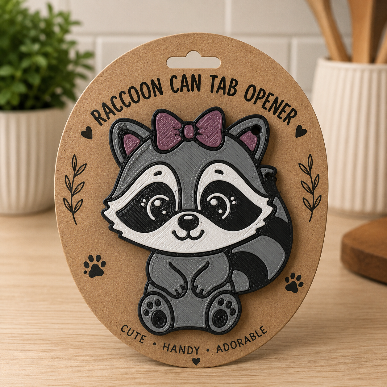 Raccoon Can Tab Opener