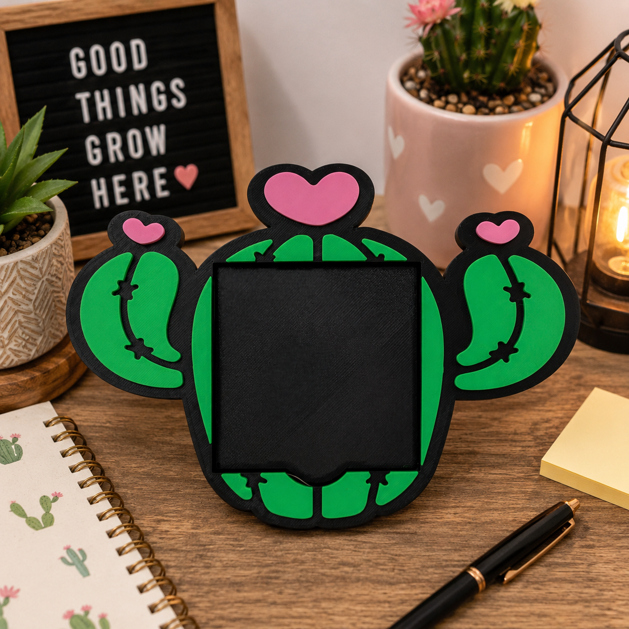 Cactus Sticky Note Holder