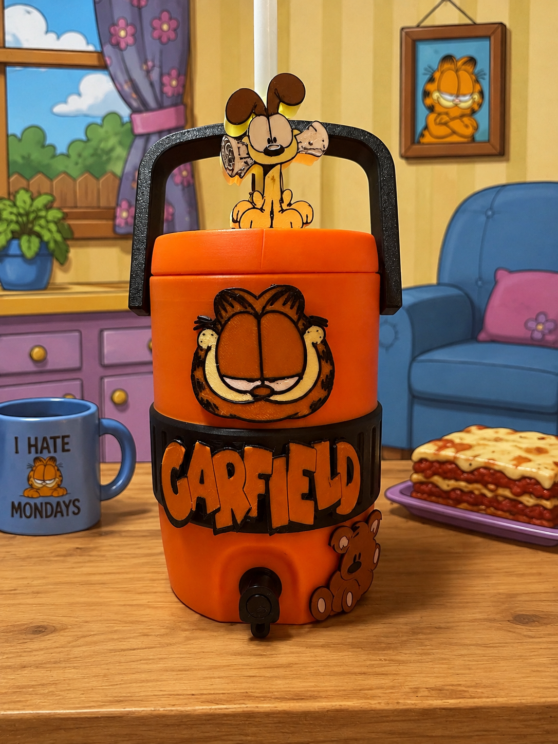 Garfield Can Holder
