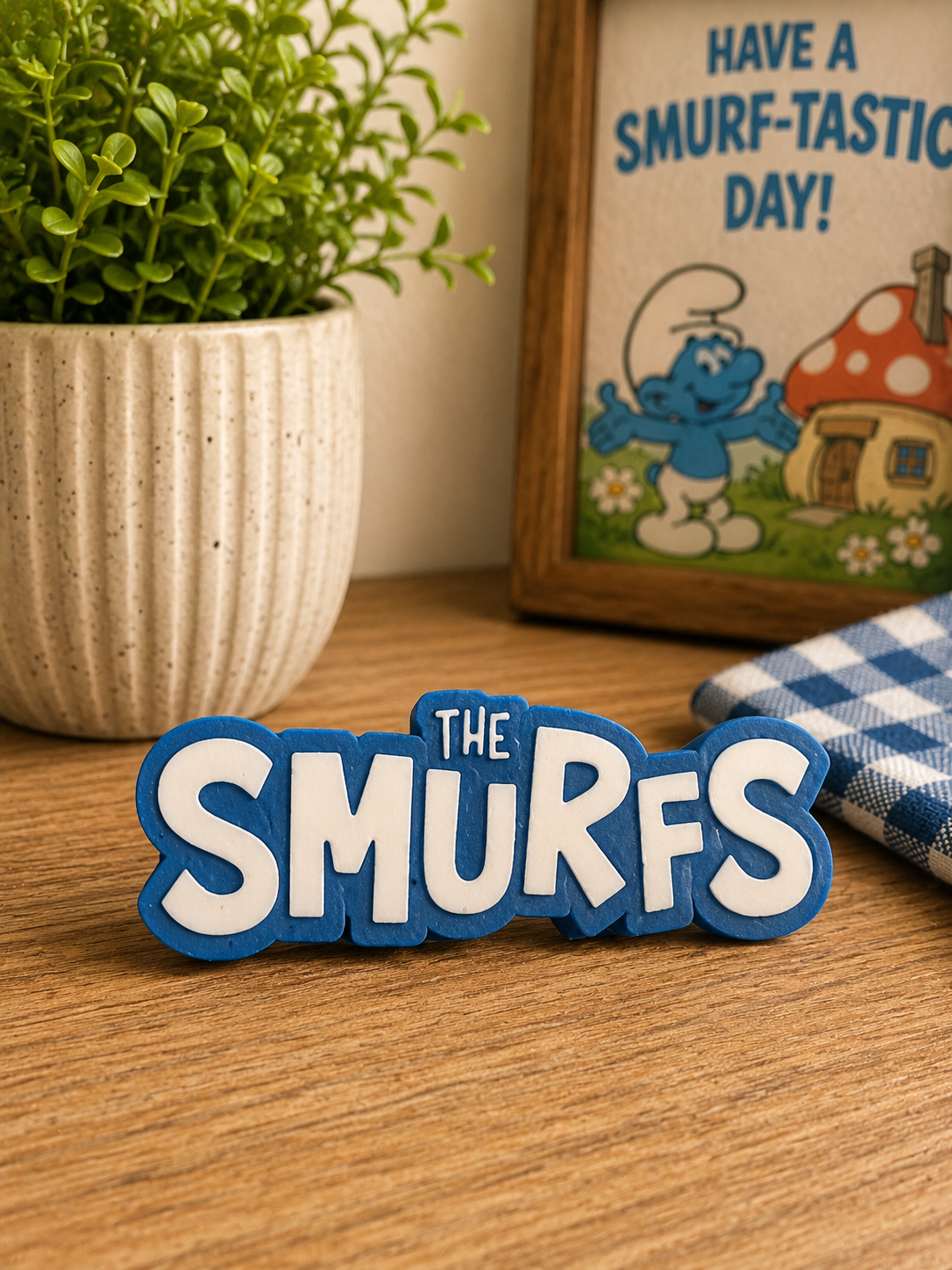 The Smurfs Straw Topper