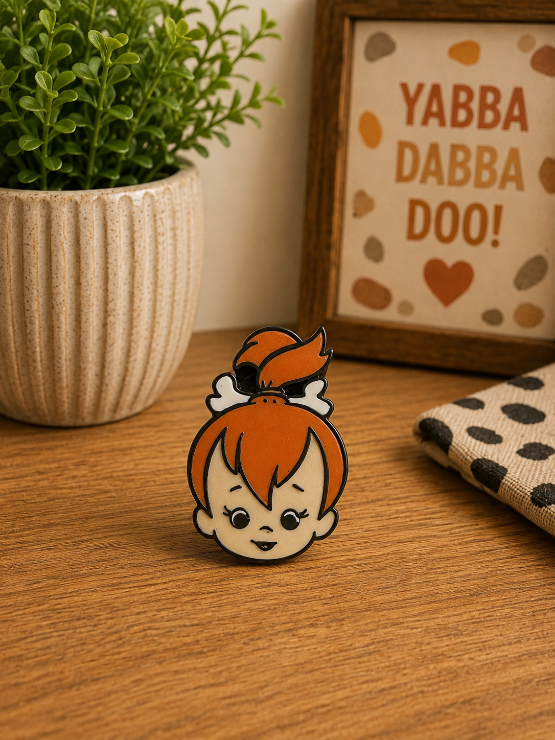 Pebbles Straw Topper