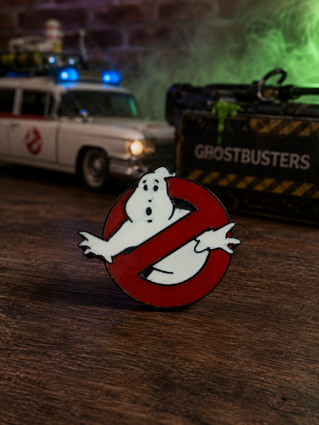 Ghostbuster Straw Topper