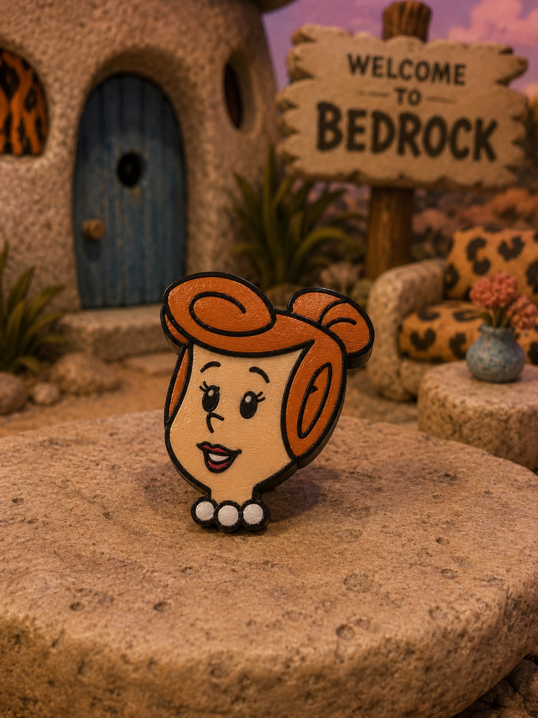 Wilma Straw Topper