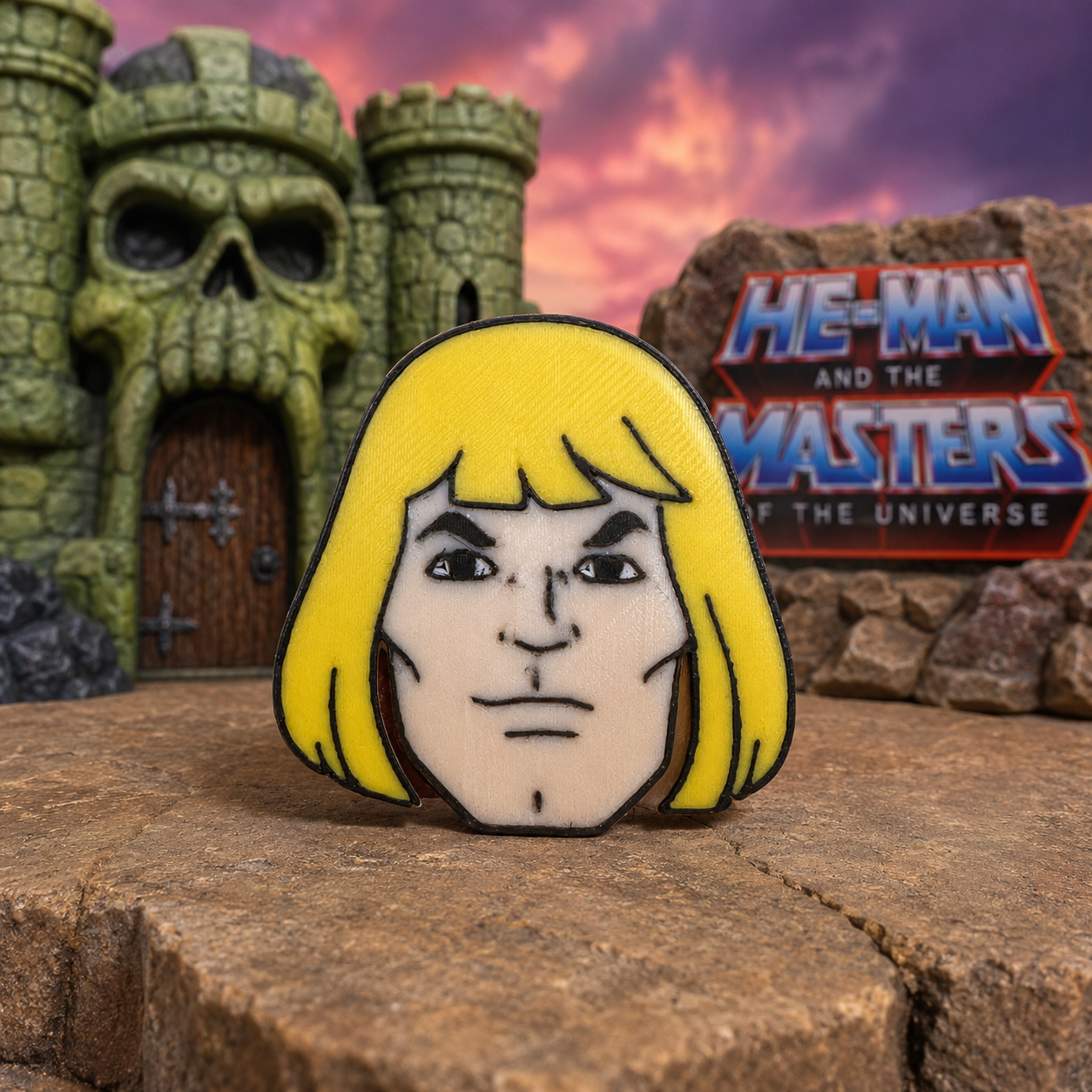 He-man Straw Topper