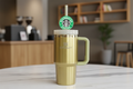 Starbucks Straw Toppers on Stanley Tumbler