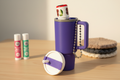 Tumbler Chap Stick Keeper Keychain